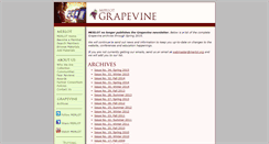 Desktop Screenshot of grapevine.merlot.org